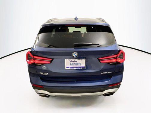 Phytonic Blue Metallic 2022 BMW X3 xDrive30i