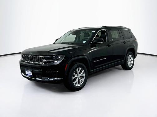 Diamond Black Crystal Pearlcoat 2023 Jeep Grand Cherokee L Limited