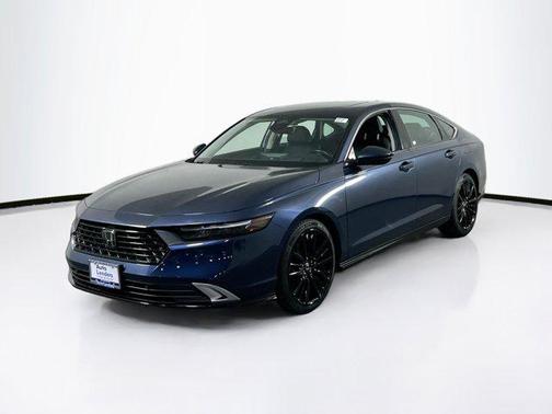 Canyon River Blue Metallic 2023 Honda Accord Hybrid Touring