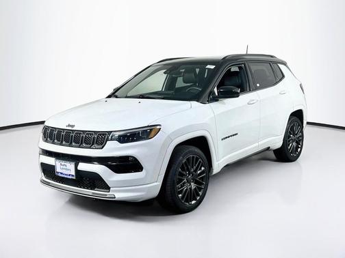 Bright White Clearcoat 2023 Jeep Compass High Altitude