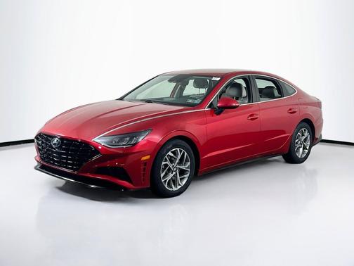 Calypso Red 2020 Hyundai SONATA SEL