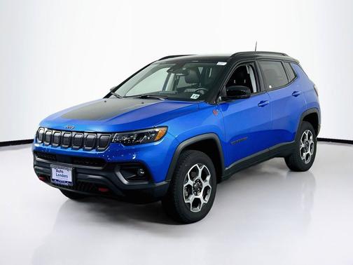 Laser Blue Pearlcoat 2022 Jeep Compass Trailhawk