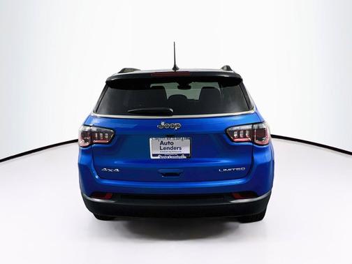 Laser Blue Pearlcoat 2022 Jeep Compass Limited