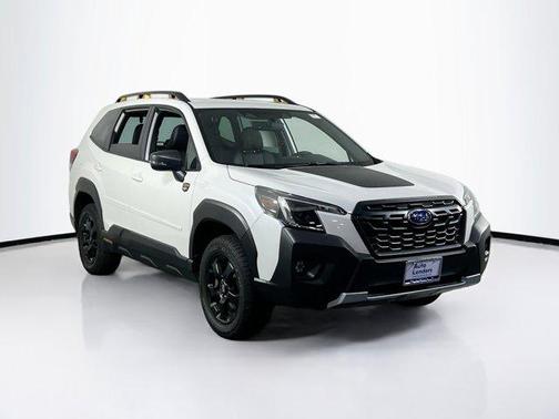 Crystal White Pearl 2023 Subaru Forester Wilderness