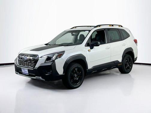 Crystal White Pearl 2023 Subaru Forester Wilderness