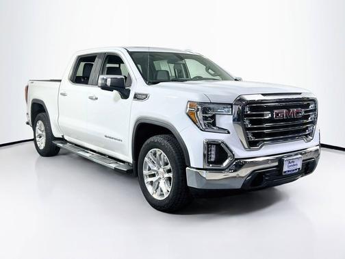 Summit White 2021 GMC Sierra 1500 SLT