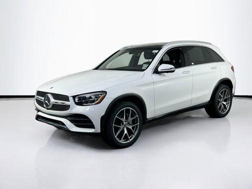 White 2021 Mercedes-Benz GLC 300 4MATIC