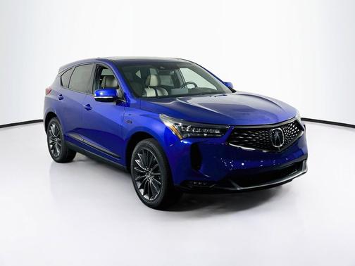 Apex Blue Pearl 2022 Acura RDX A-Spec Advance Package