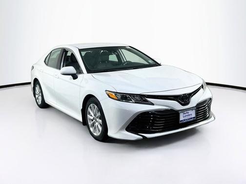 Super White 2020 Toyota Camry LE