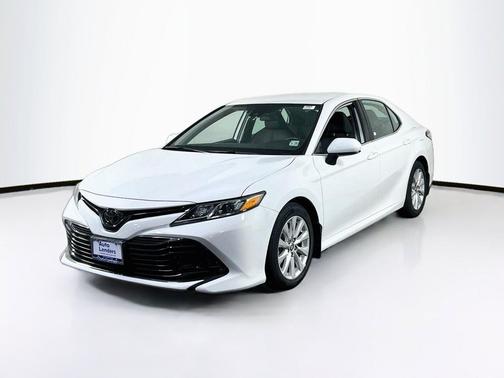Super White 2020 Toyota Camry LE