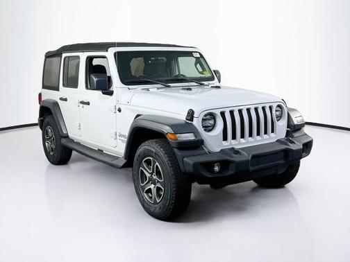 Bright White Clearcoat 2021 Jeep Wrangler Unlimited Sport