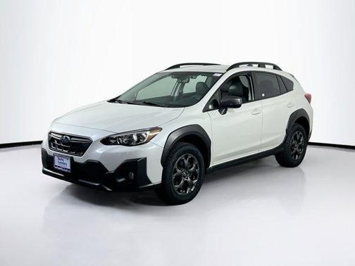 Crystal White Pearl 2023 Subaru Crosstrek Sport