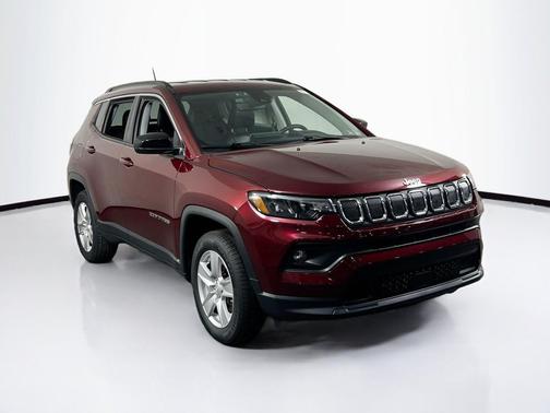 Velvet Red Pearlcoat 2022 Jeep Compass Latitude