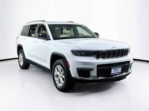 Bright White Clearcoat 2023 Jeep Grand Cherokee L Limited
