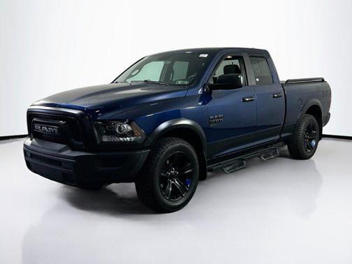 Patriot Blue Pearlcoat 2021 RAM 1500 Classic Warlock Quad Cab 4x4 6'4' Box