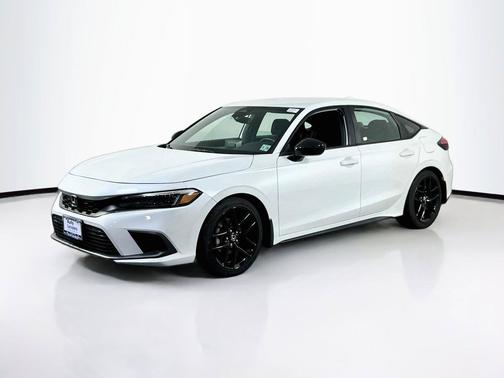 Platinum White Pearl 2023 Honda Civic Sport