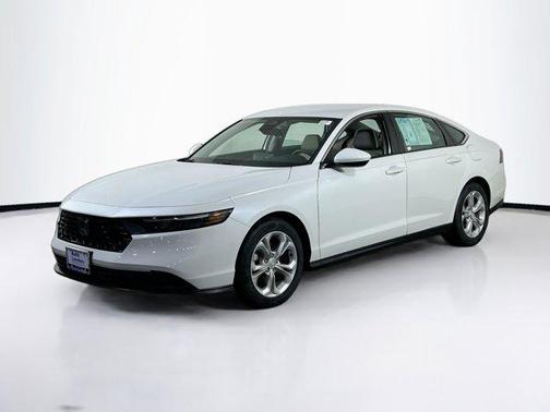 Platinum White Pearl 2023 Honda Accord LX 1.5T