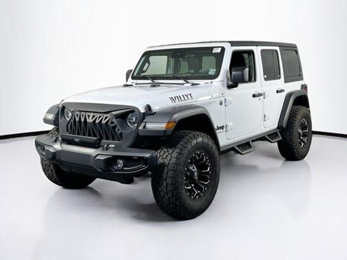 Bright White Clearcoat 2024 Jeep Wrangler Willys