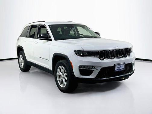 Bright White Clearcoat 2023 Jeep Grand Cherokee Limited