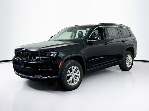 Diamond Black Crystal Pearlcoat 2023 Jeep Grand Cherokee L Limited