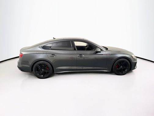 Daytona Gray Metallic 2021 Audi A5 Sportback 45 S Line Premium Plus