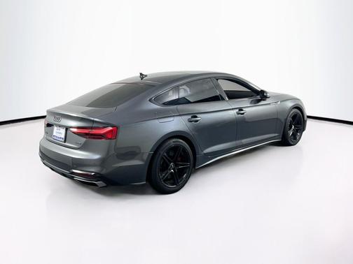 Daytona Gray Metallic 2021 Audi A5 Sportback 45 S Line Premium Plus