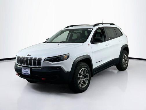 Bright White Clearcoat 2022 Jeep Cherokee Trailhawk