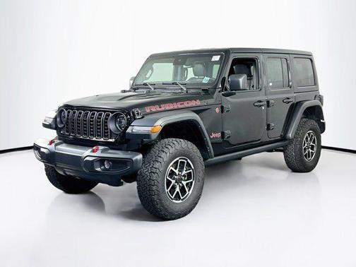 Black Clearcoat 2024 Jeep Wrangler Rubicon