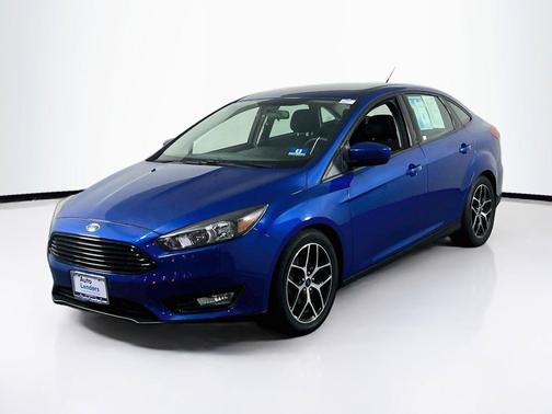 Lightning Blue Metallic 2018 Ford Focus SE