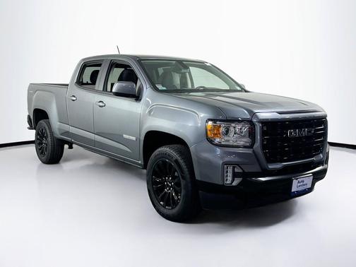 Satin Steel Metallic 2022 GMC Canyon Elevation