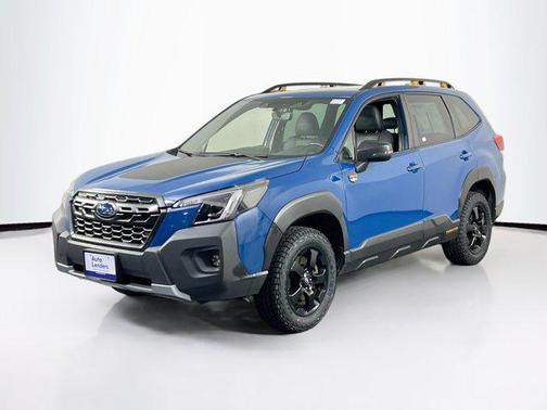 Geyser Blue 2022 Subaru Forester Wilderness