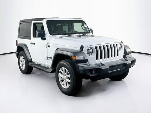 Bright White Clearcoat 2023 Jeep Wrangler Sport S