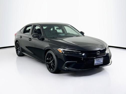 Crystal Black Pearl 2023 Honda Civic Sport