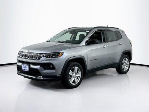 Billet Silver Metallic Clearcoat 2022 Jeep Compass Latitude
