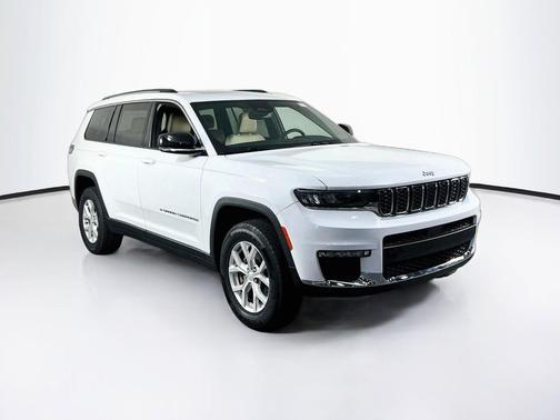 Bright White Clearcoat 2023 Jeep Grand Cherokee L Limited