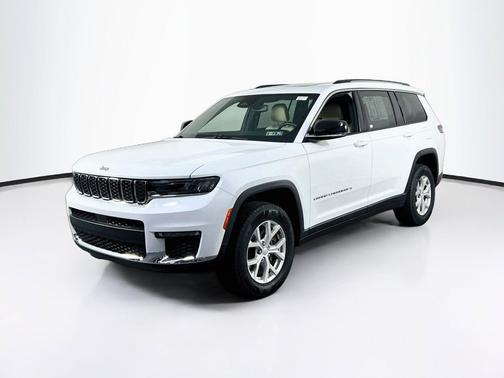 Bright White Clearcoat 2023 Jeep Grand Cherokee L Limited