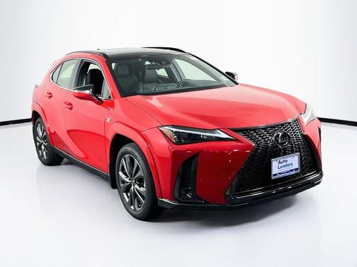 Redline with Obsidian Roof 2023 Lexus UX 250h F Sport