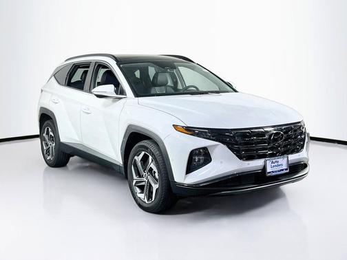 Serenity White Pearl 2023 Hyundai TUCSON Limited