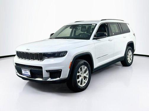 Bright White Clearcoat 2023 Jeep Grand Cherokee L Limited