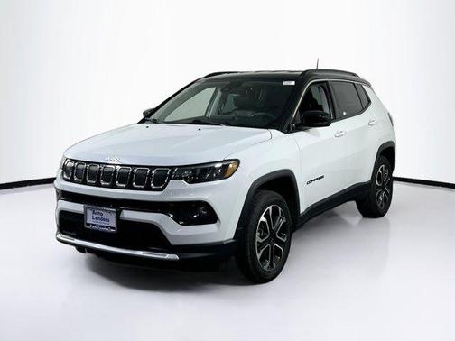 Bright White Clearcoat 2022 Jeep Compass Limited