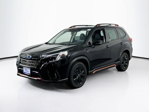 Crystal Black Silica 2023 Subaru Forester Sport