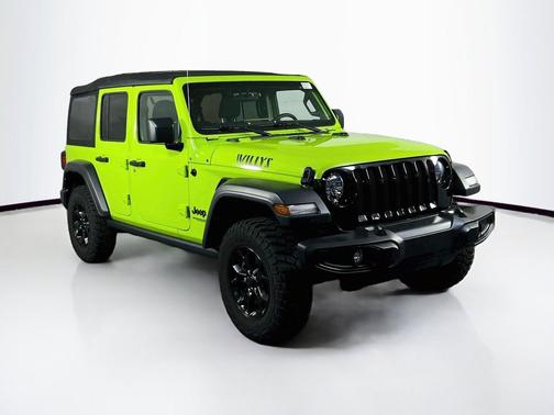 Limited Edition Gecko Clear Coat 2021 Jeep Wrangler Unlimited Sport