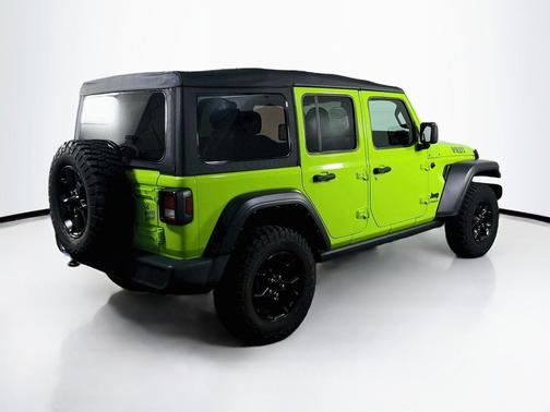 Limited Edition Gecko Clear Coat 2021 Jeep Wrangler Unlimited Sport