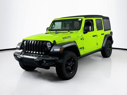 Limited Edition Gecko Clear Coat 2021 Jeep Wrangler Unlimited Sport