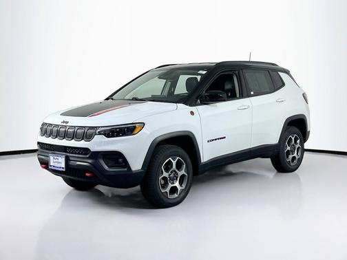 Bright White Clearcoat 2022 Jeep Compass Trailhawk