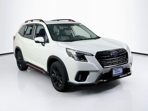 Crystal White Pearl 2023 Subaru Forester Sport
