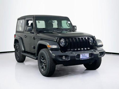 Black Clearcoat 2023 Jeep Wrangler Sport