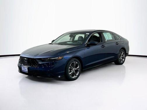 Canyon River Blue Metallic 2023 Honda Accord Hybrid EX-L