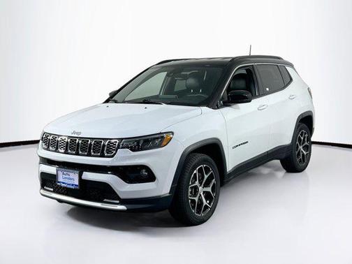 Bright White Clearcoat 2024 Jeep Compass Limited