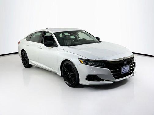 Platinum White Pearl 2022 Honda Accord Sport SE 1.5T
